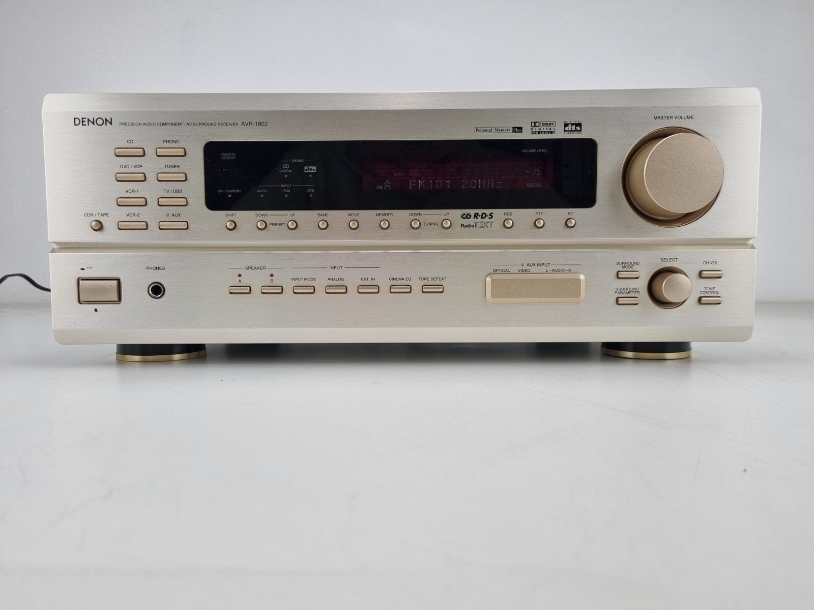 Denon AVR-1802 5.1 Stereo Receiver - Champagne
