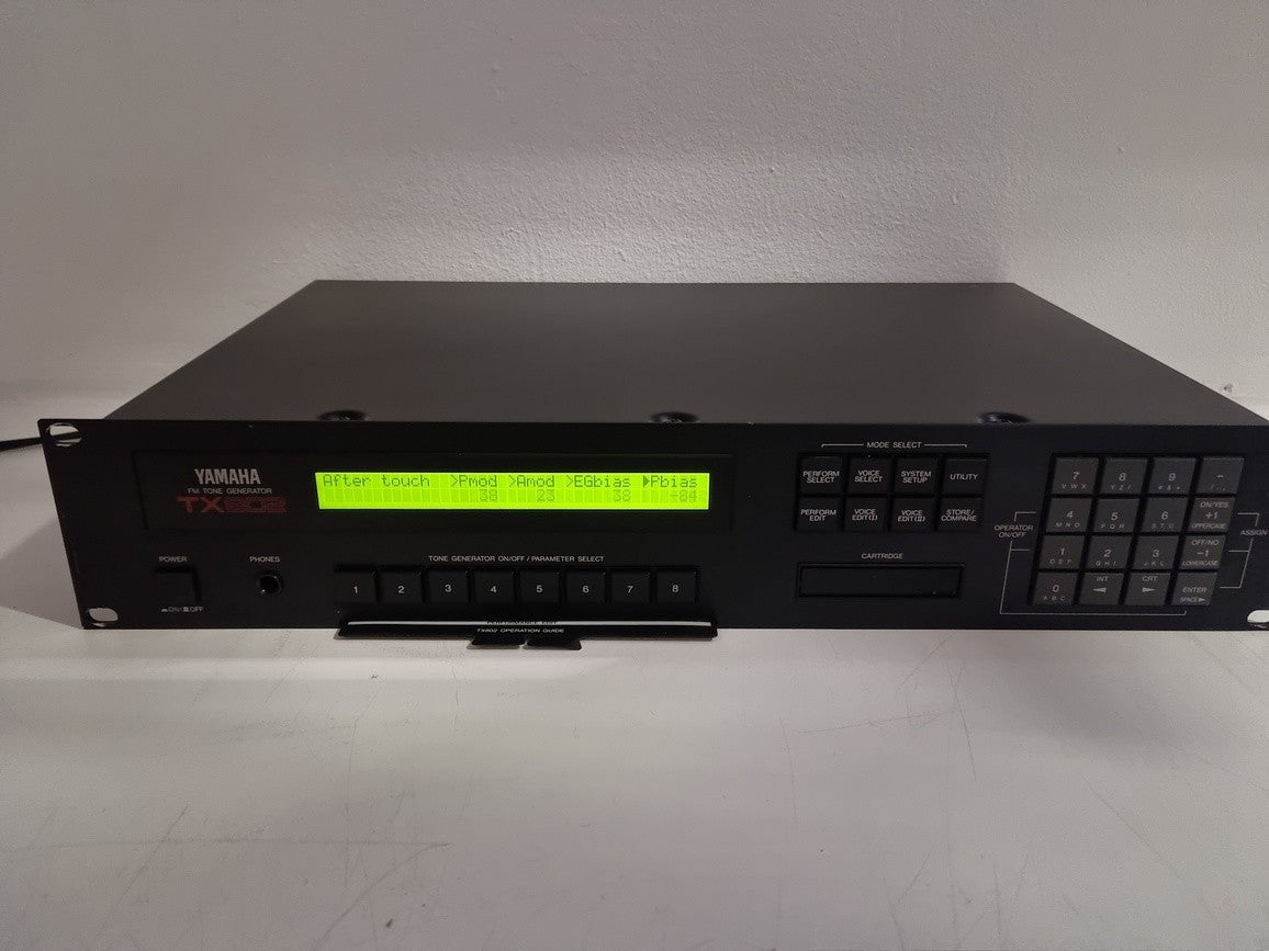 Yamaha TX 802 FM Tone Generator - Comes with cables,little user damage