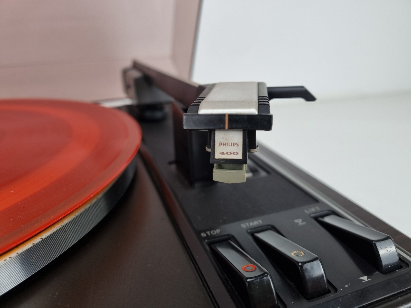 Aristona 1418 Automatic Turntable - Cleaned - New belts - With PHILIPS 400