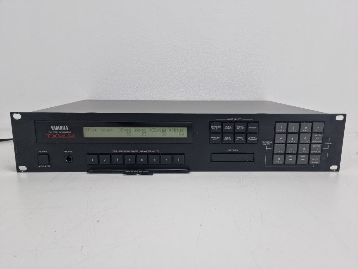 Yamaha TX 802 FM Tone Generator - Comes with cables,little user damage