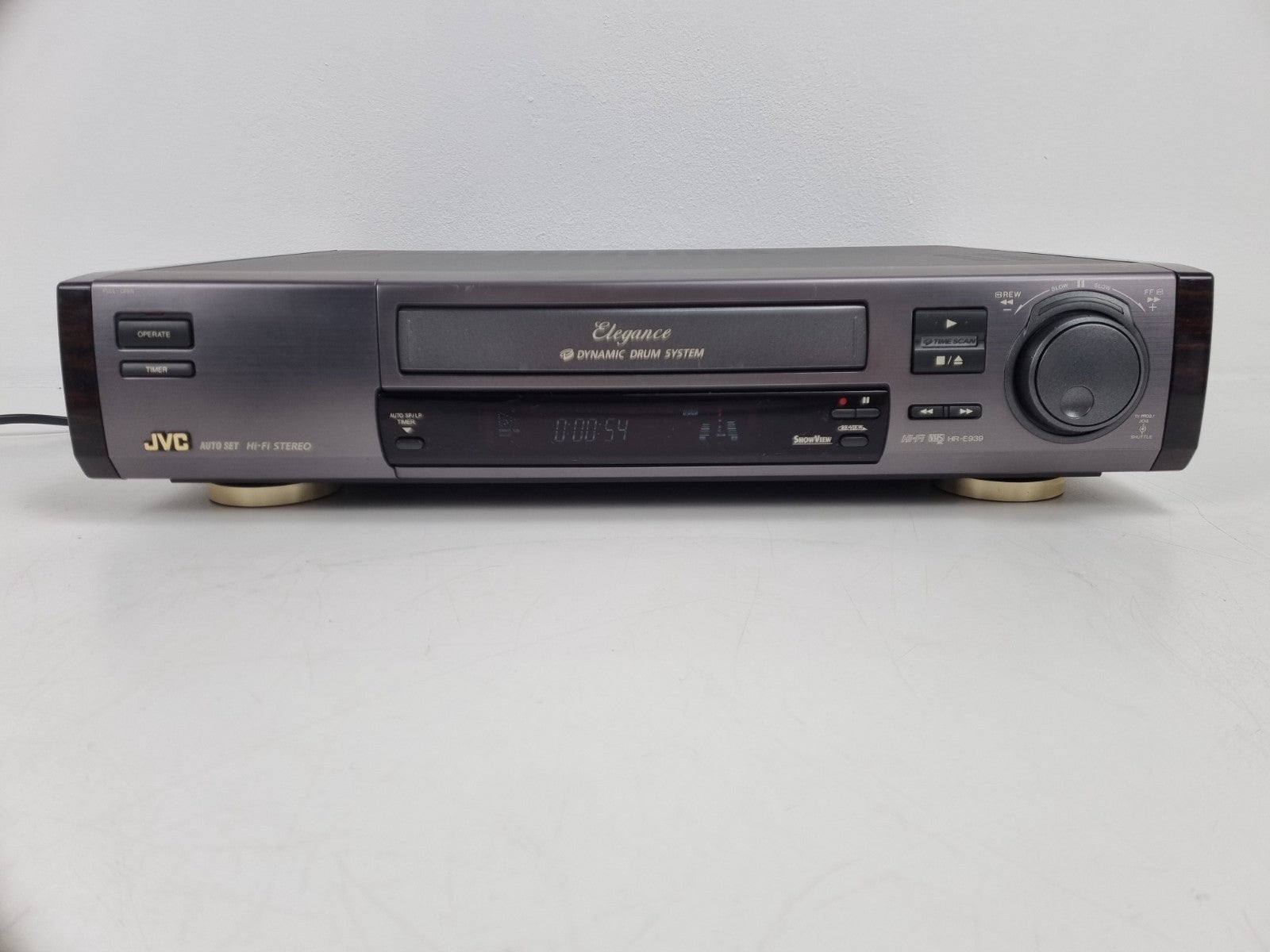 JVC HR-E939EG - Video Cassette Recorder - with instruction manual - Remote