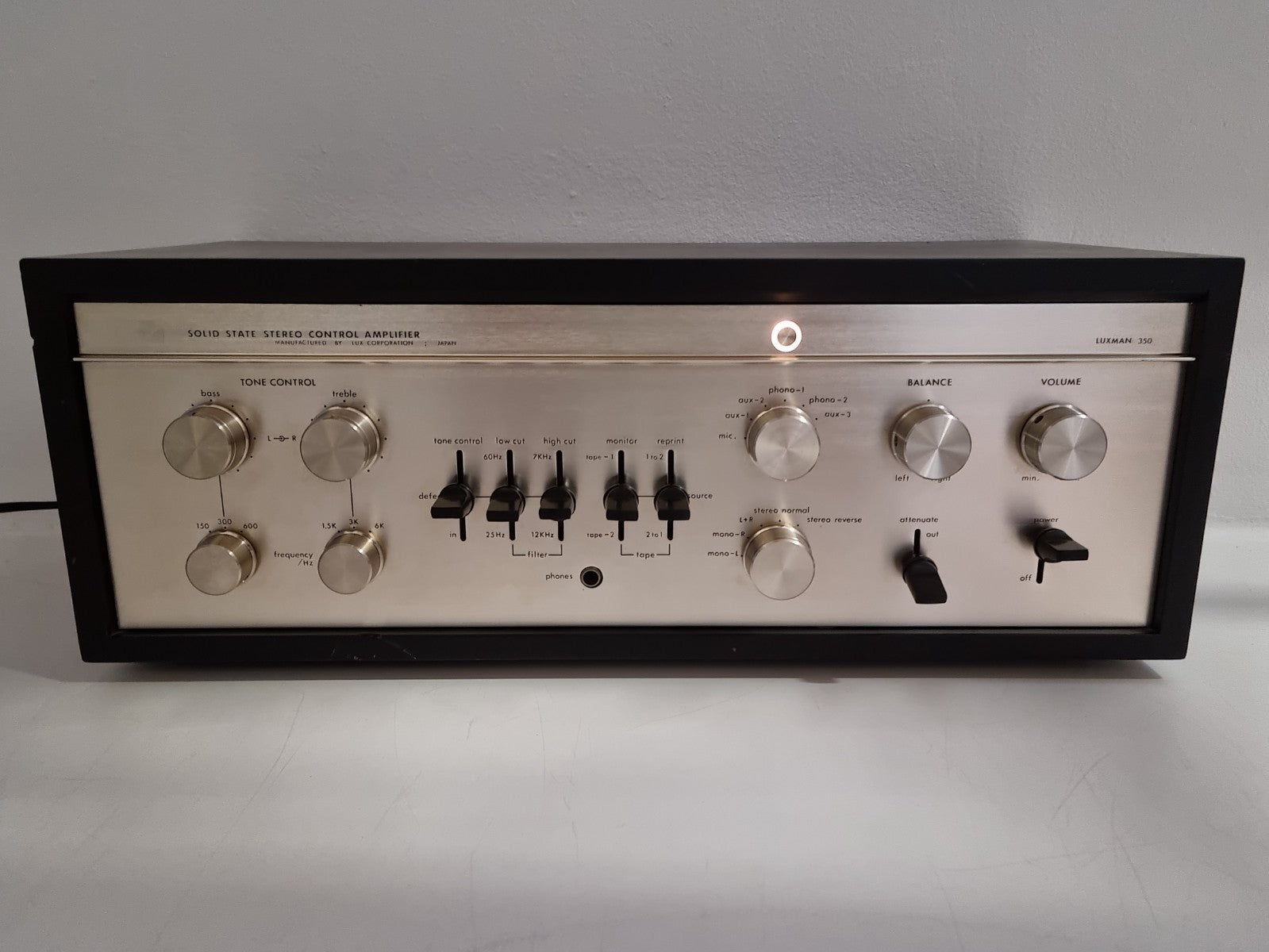 Luxman CL 350 stereo-versterker met regelregeling - Volledig gereviseerd met Nichicon-condensatoren - Service