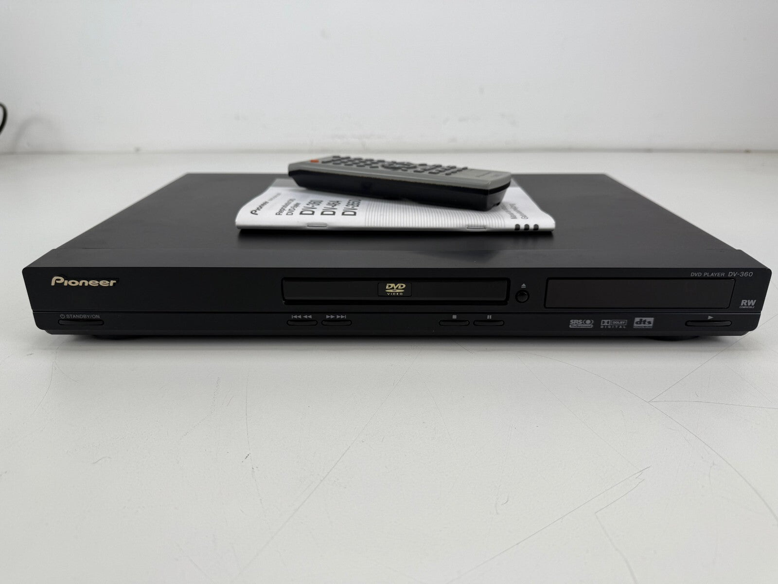 Pioneer DV-360 DVD Player With Original Box - Remote Control - Manual