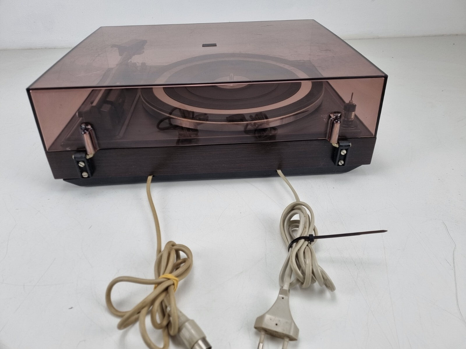 Aristona 1418 Automatic Turntable - Cleaned - New belts - With PHILIPS 400