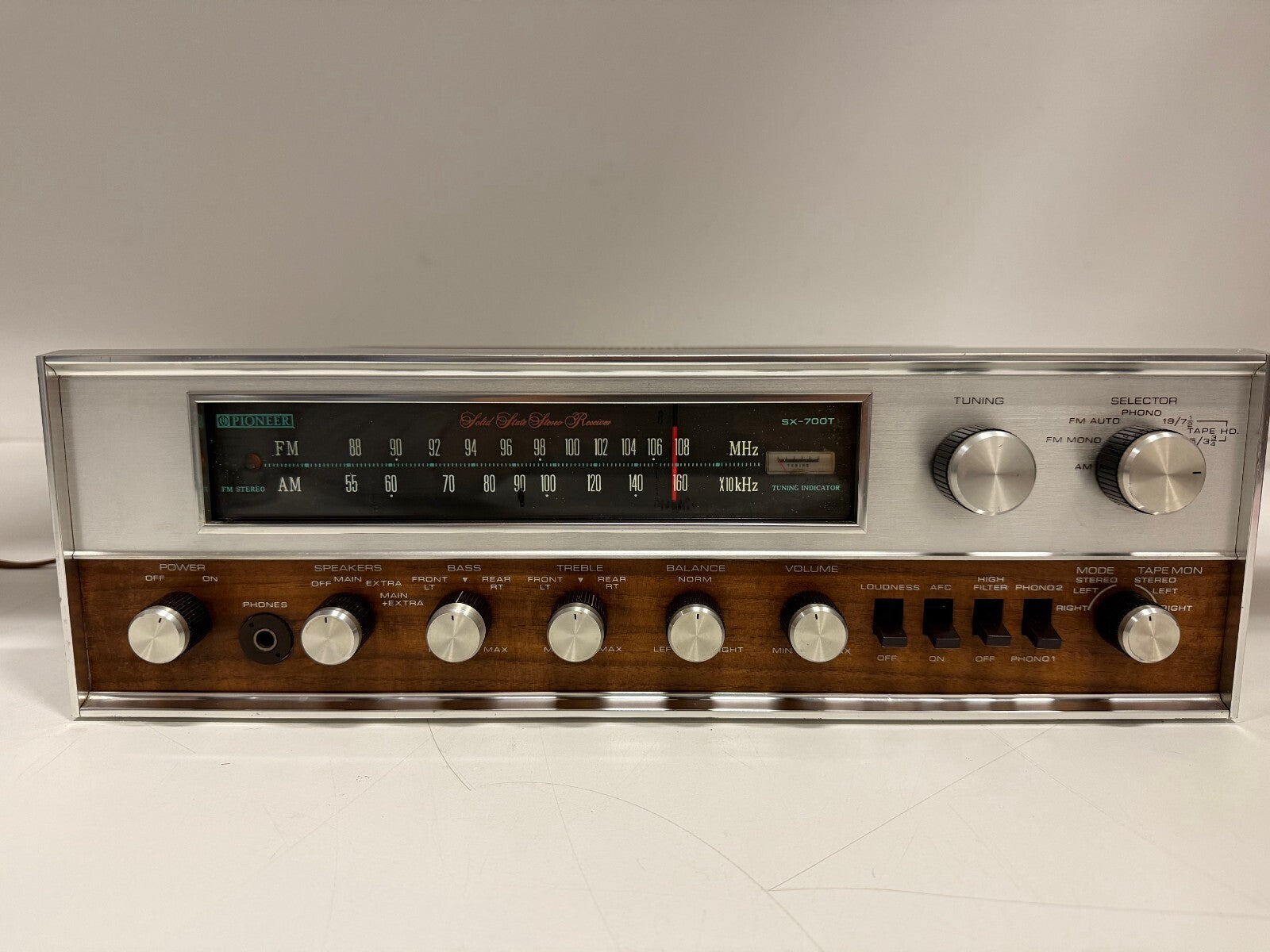 Pioneer SX-700T stereo receiver - gereviseerd/gedeeltelijk gereviseerd