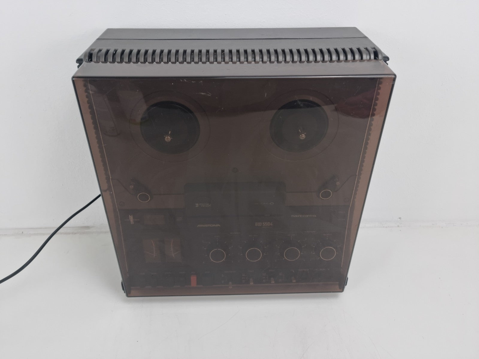Aristona EW5504 Stereo Reel To Reel Recorder - With Dust Cover - New Belts