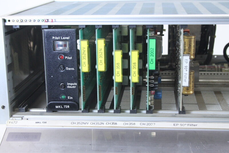 C. Hensmann 19 Inch Rack With Euro Size 10 Centimeter Slots