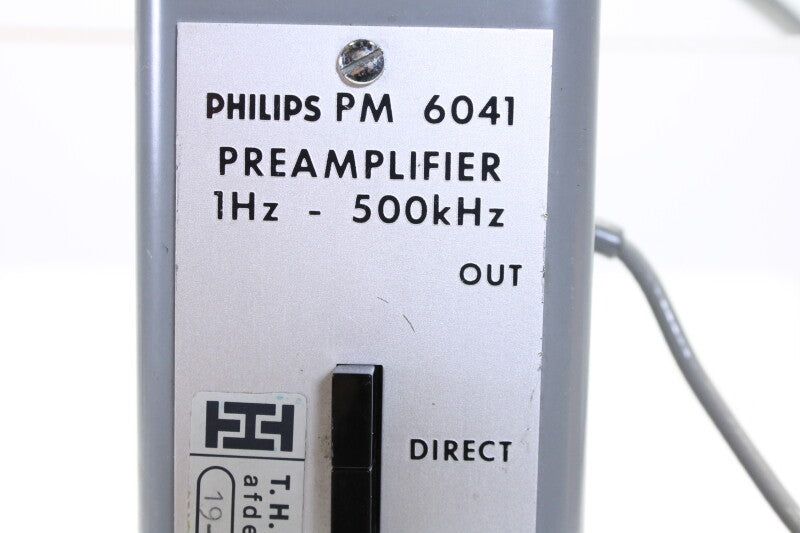 Philips 1960's Preamplifier Model PM6041 - 1 Hz - 500 kHz