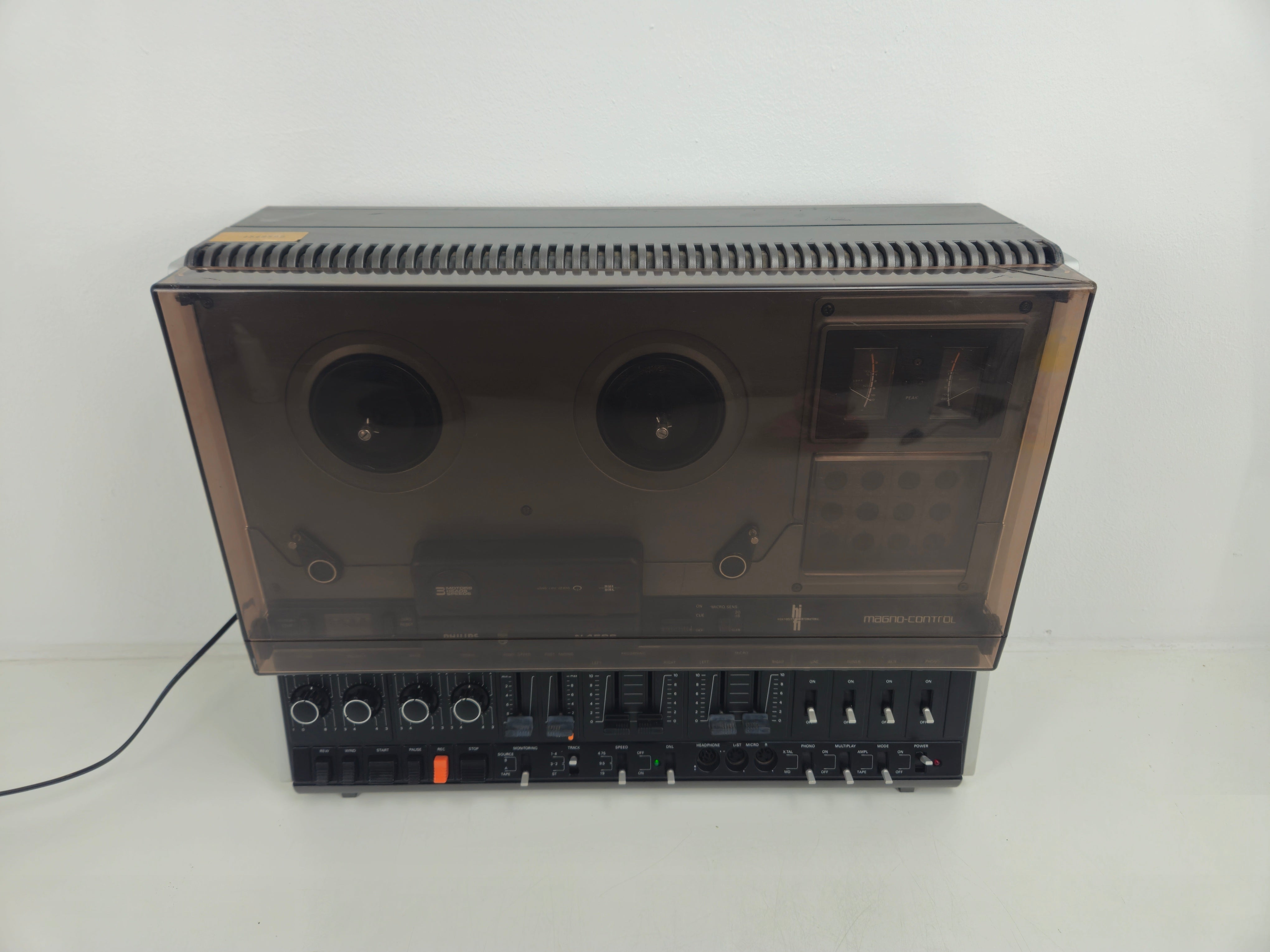 Philips - N4506 - Stereo Tape Deck - Dust Cover - New Belts (nr2)