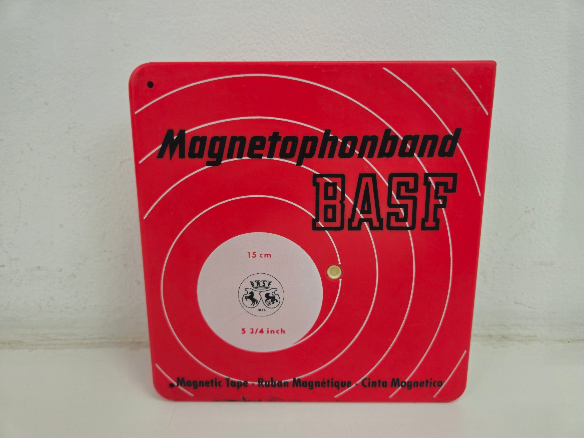 BASF - Magnetophonband - LGS 35 Long Play Reel Tape - In Red Plastic Box