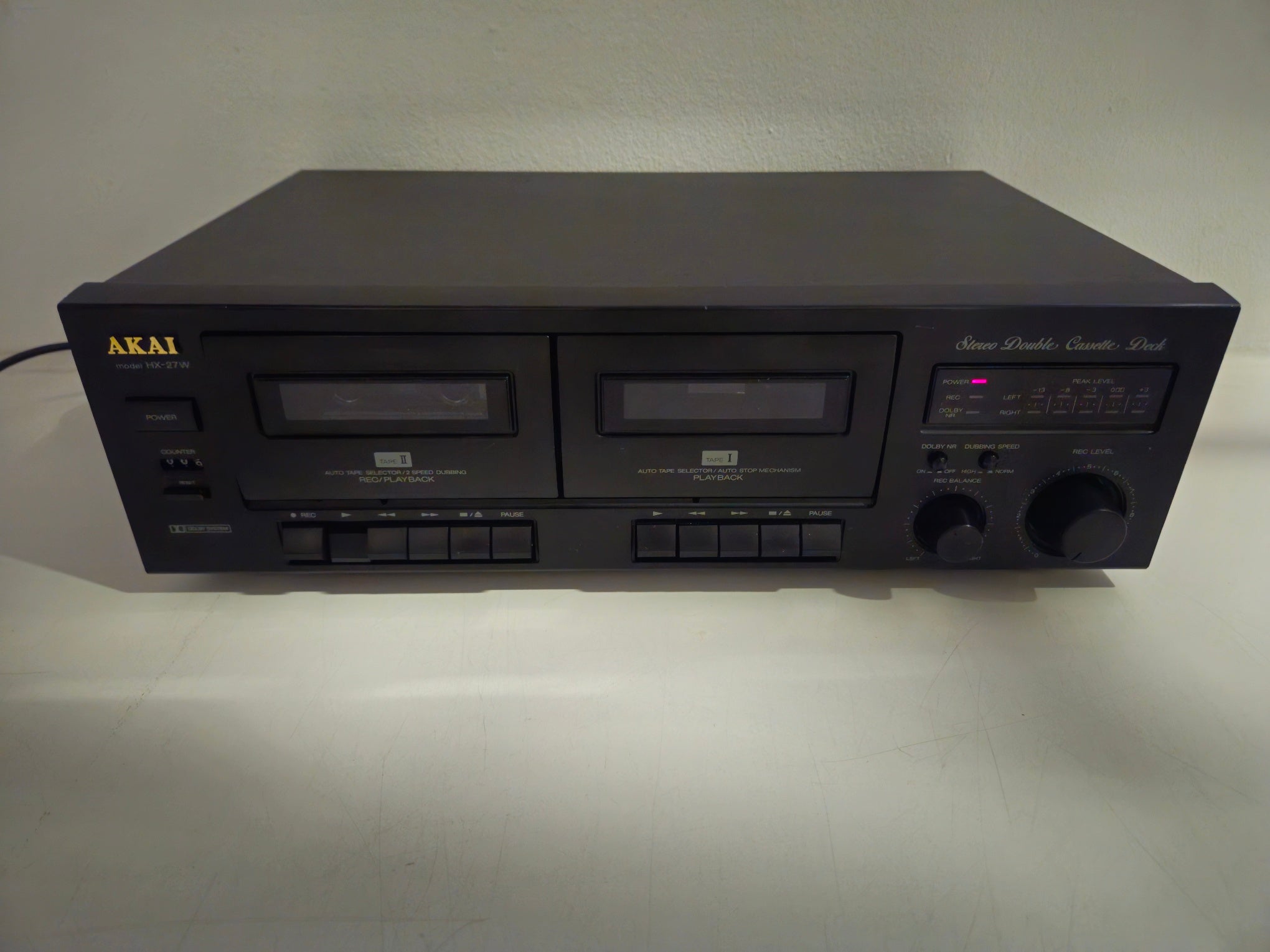 Akai - HX-27W - Double Cassette Deck