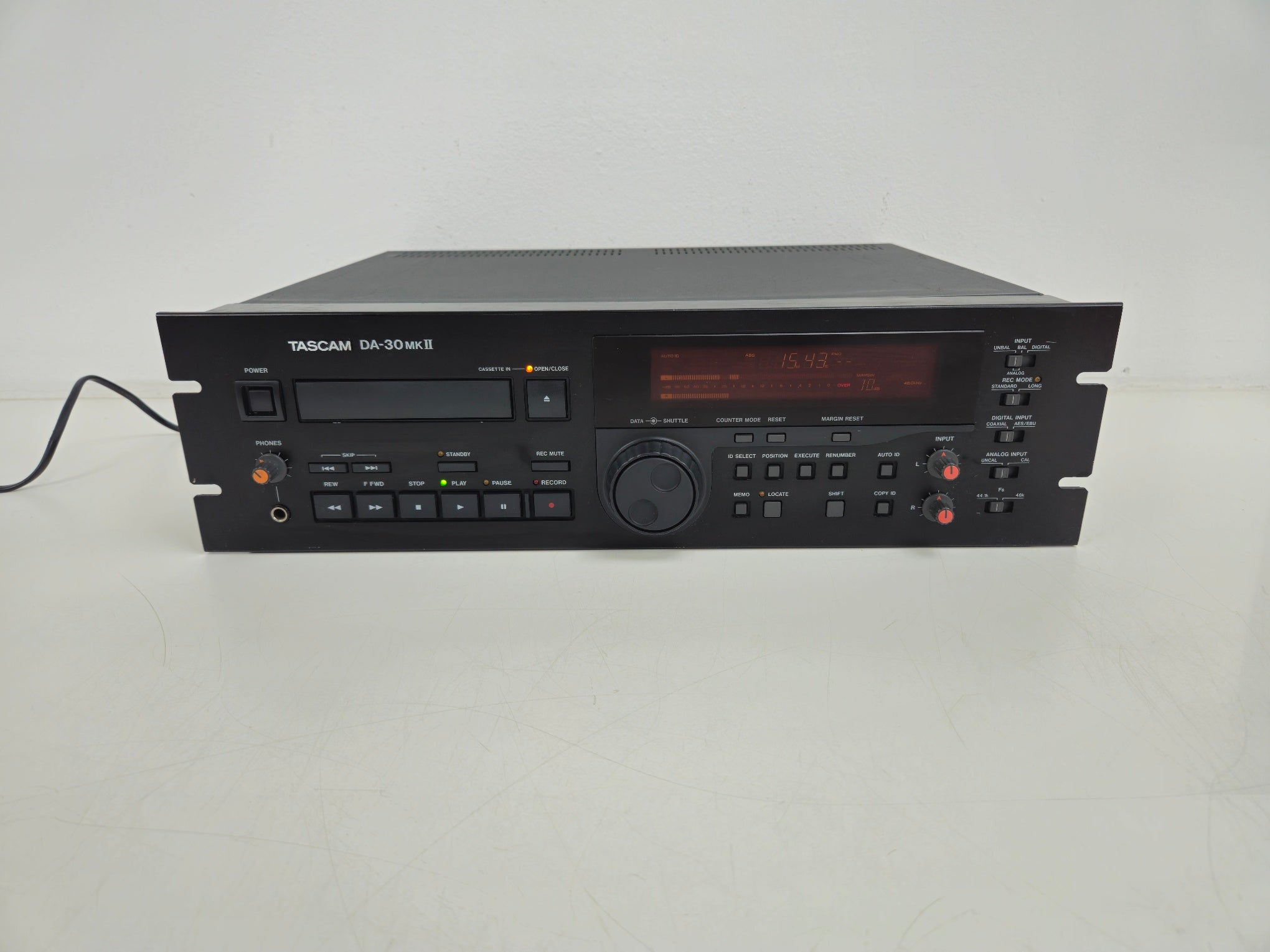 Tascam - DA-30 MKII - Digital Audio Tape Deck - Pro DAT with XLR's - New Belts