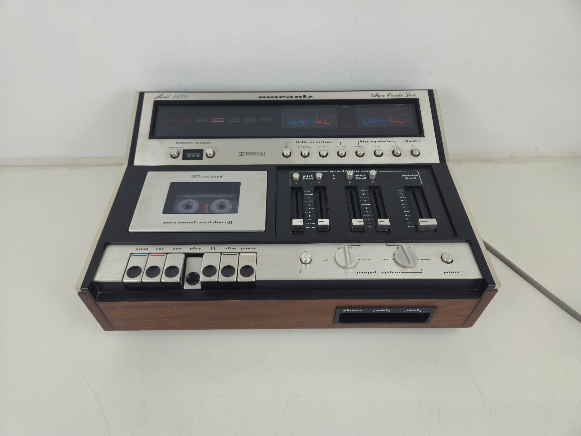 Marantz - Model 5420 - Stereo Cassette Deck - Serviced (New Belts)