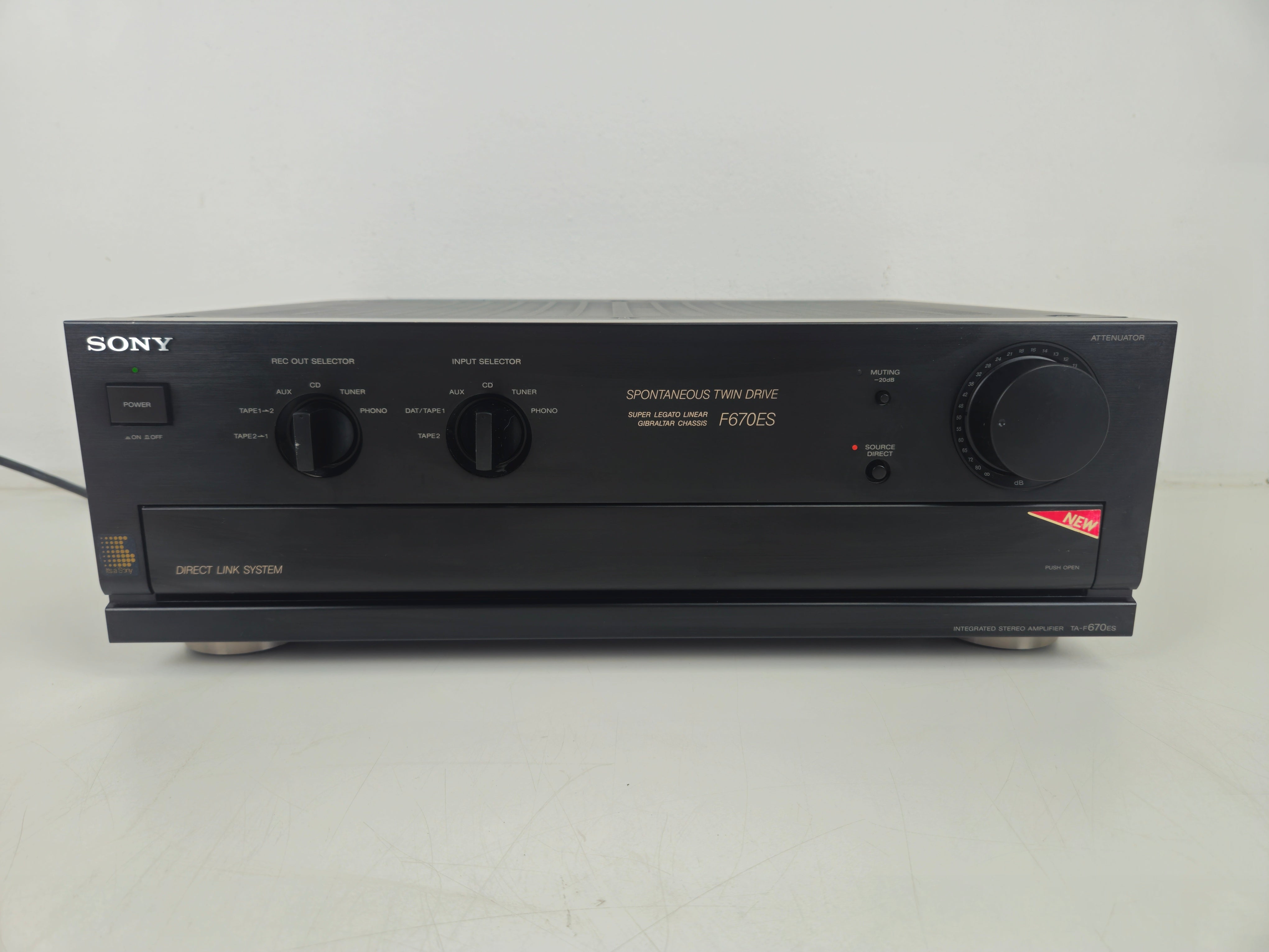 Sony - TA-F670ES - Stereo Integrated Amplifier - Serviced