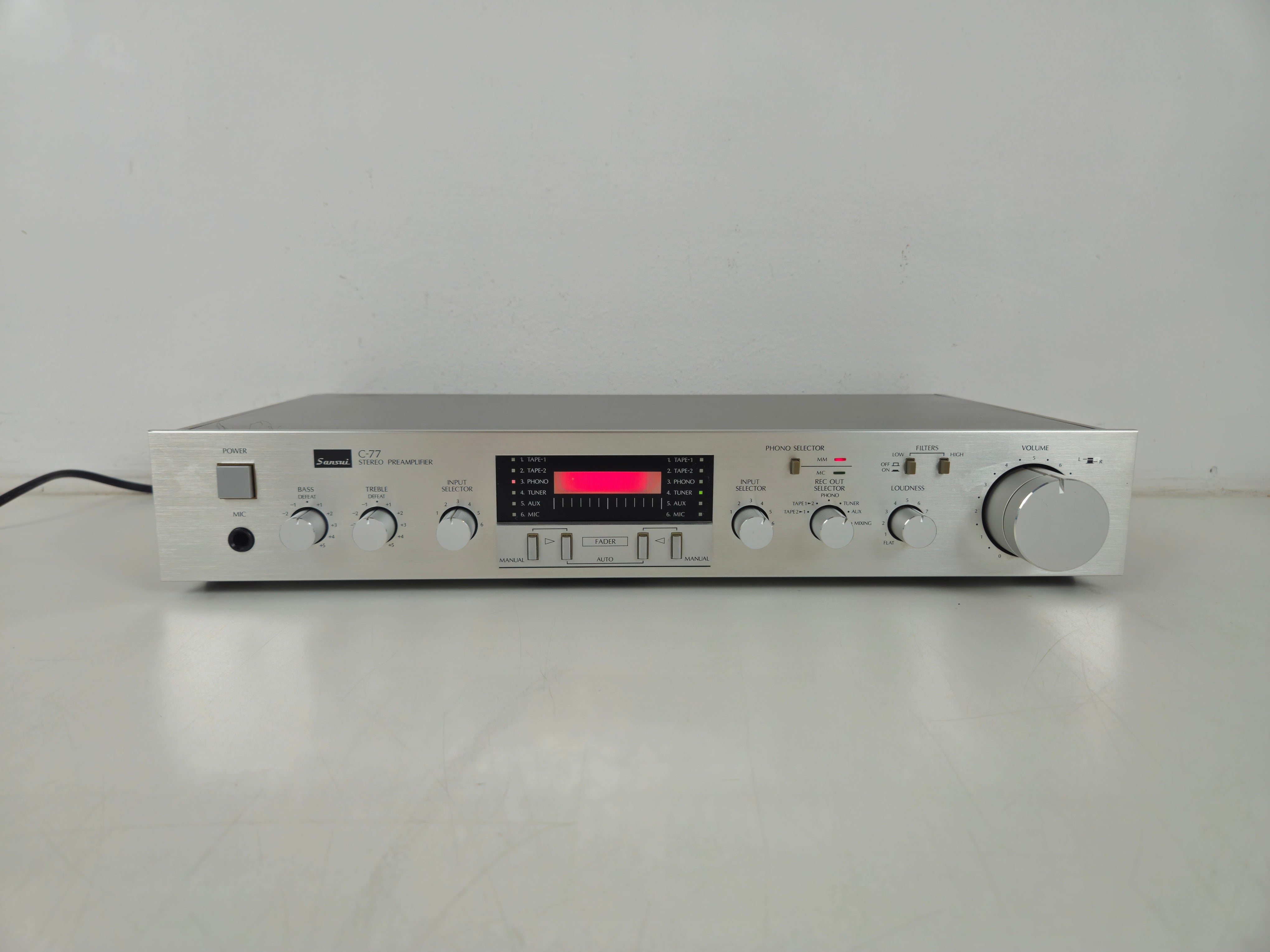 Sansui - C-77 - Stereo Pre Amplifier - Mint condition