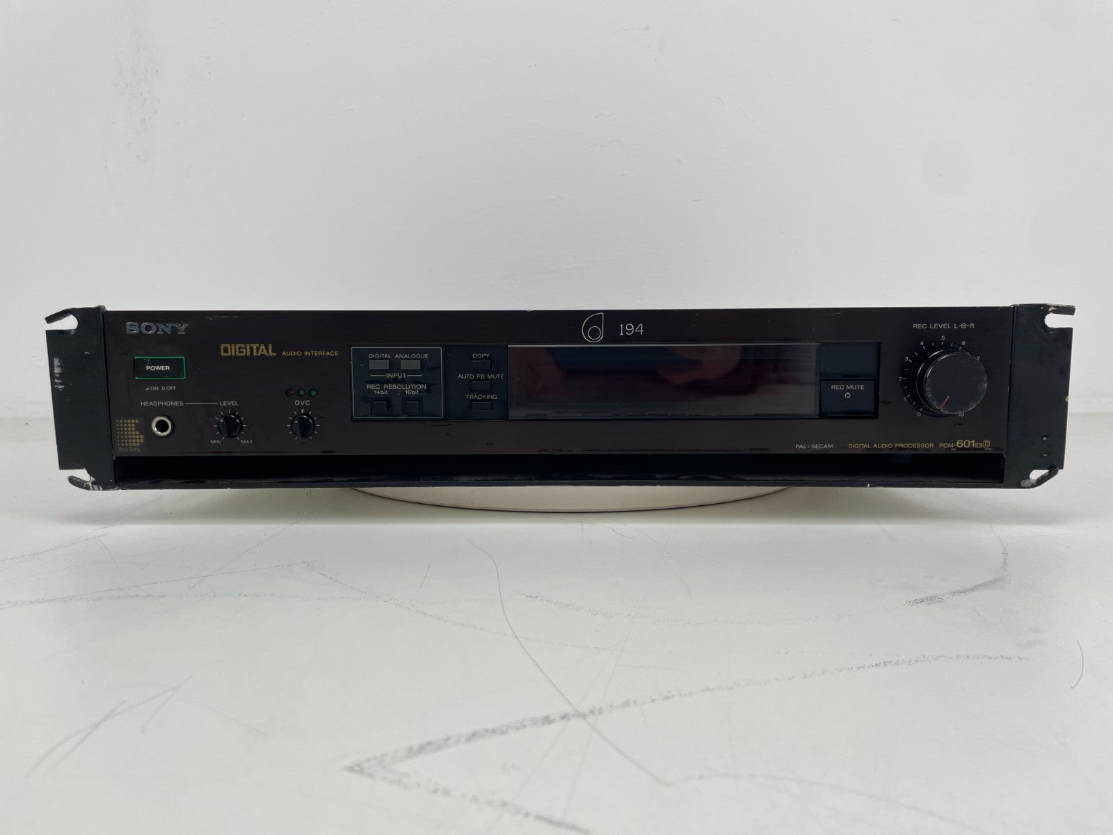 Sony PCM-601ESD digitale audio-interface - in 19'' rackmontage