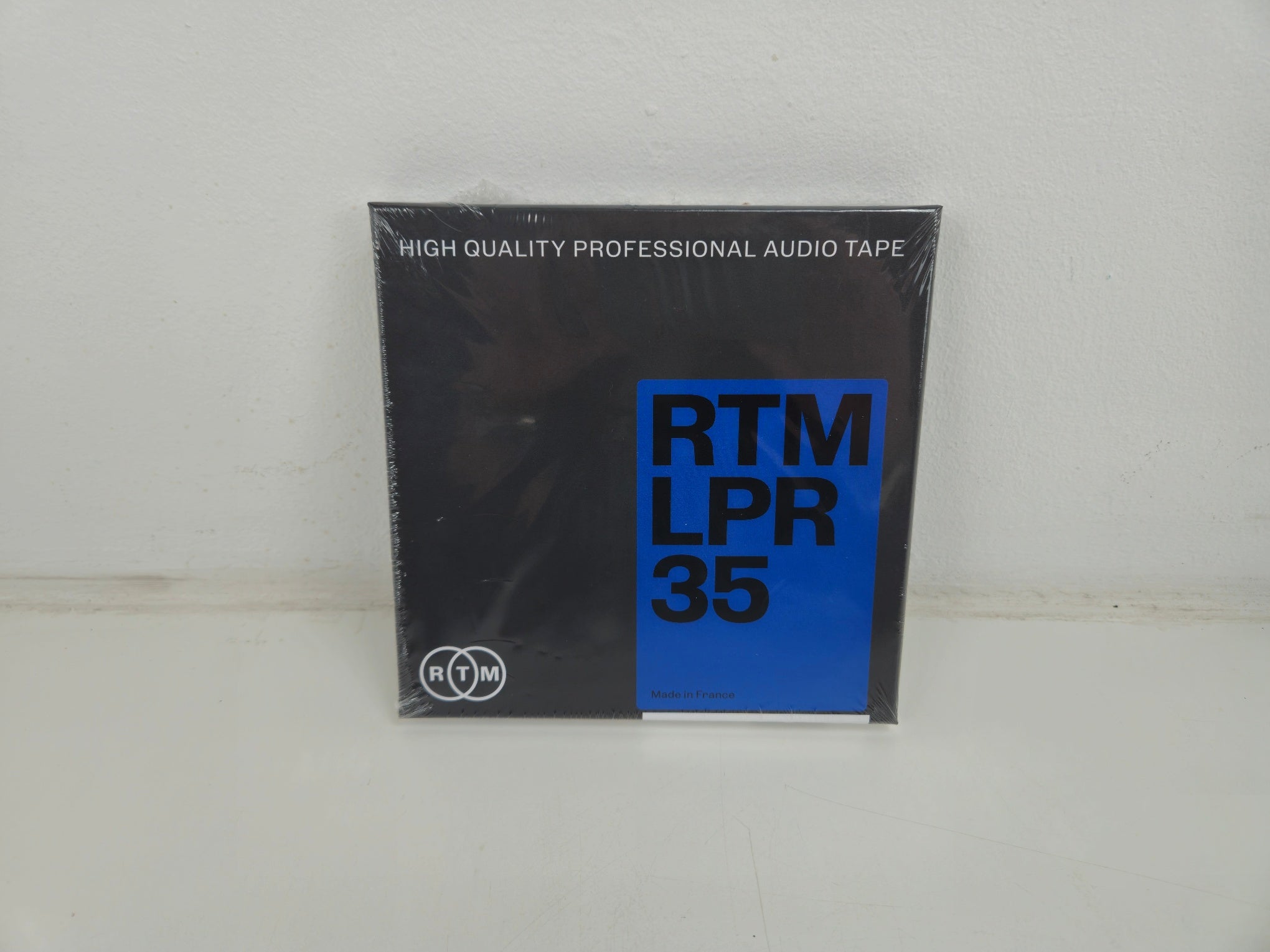 RTM LPR35 - 1/4'' 18CM plastic reel - Trident locking - 549m - Reel To Reel Tape