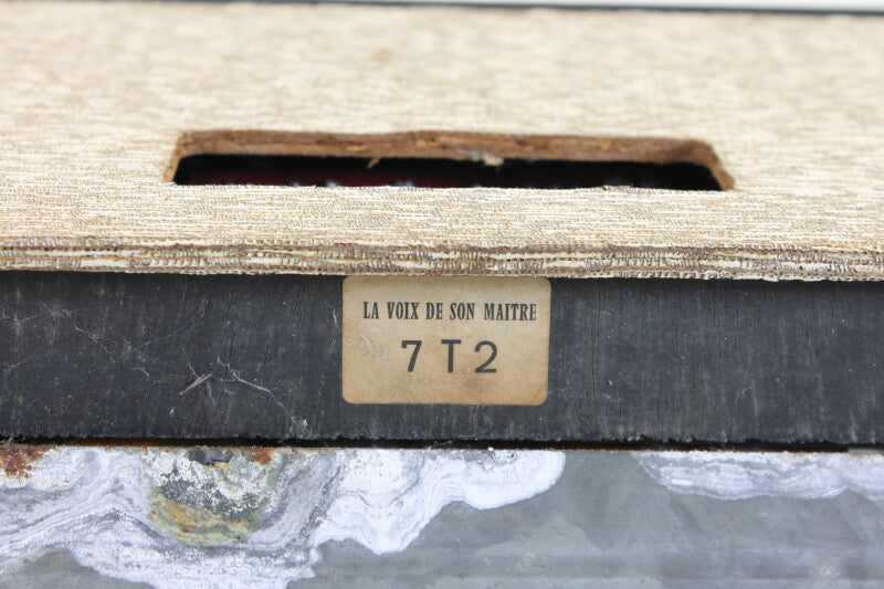 La Voix de Son Maitre 7T2 vintage solid state radio 1964-1965