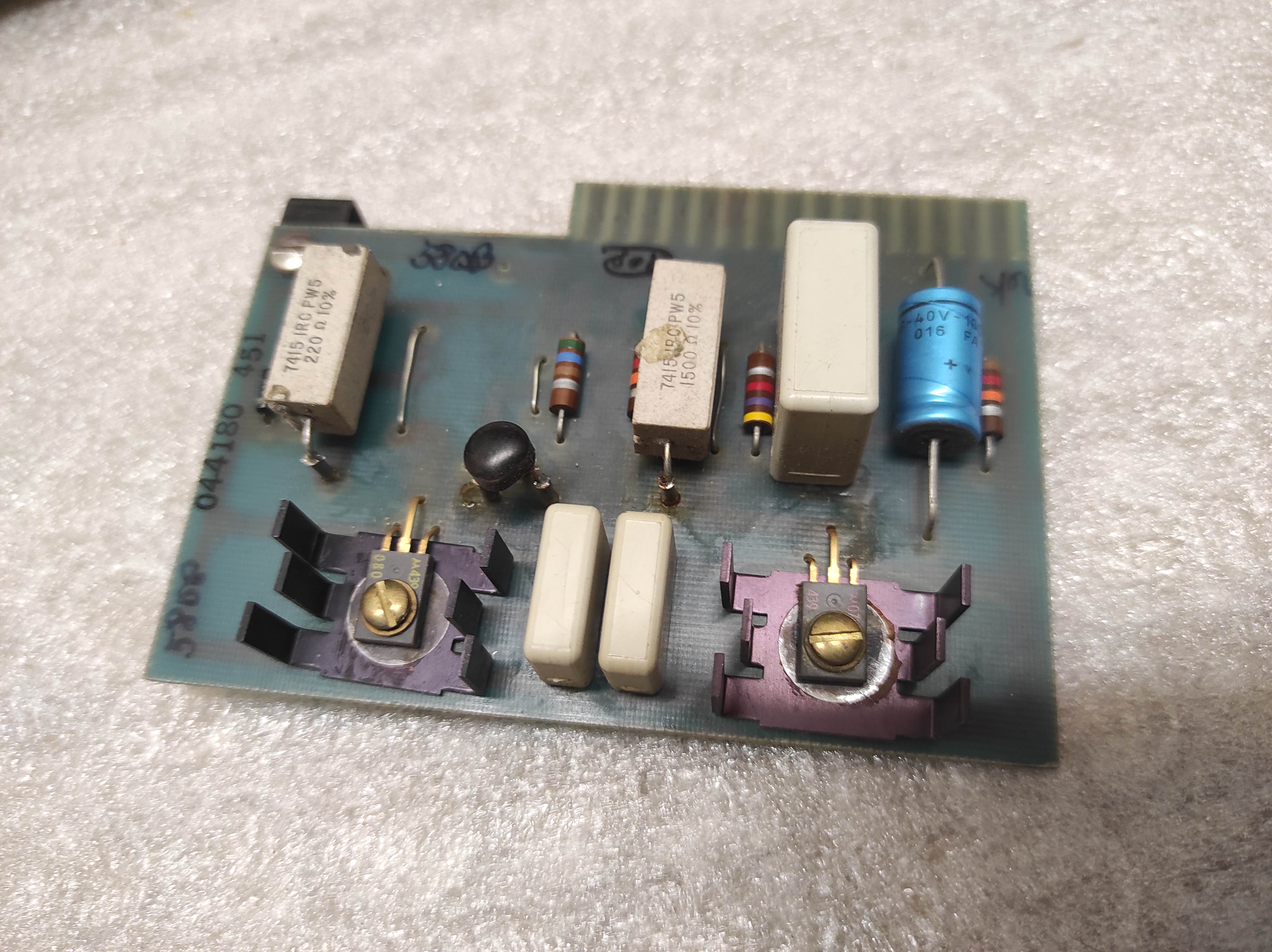 McIntosh 1900 vintage receiver power board 044180 not checked
