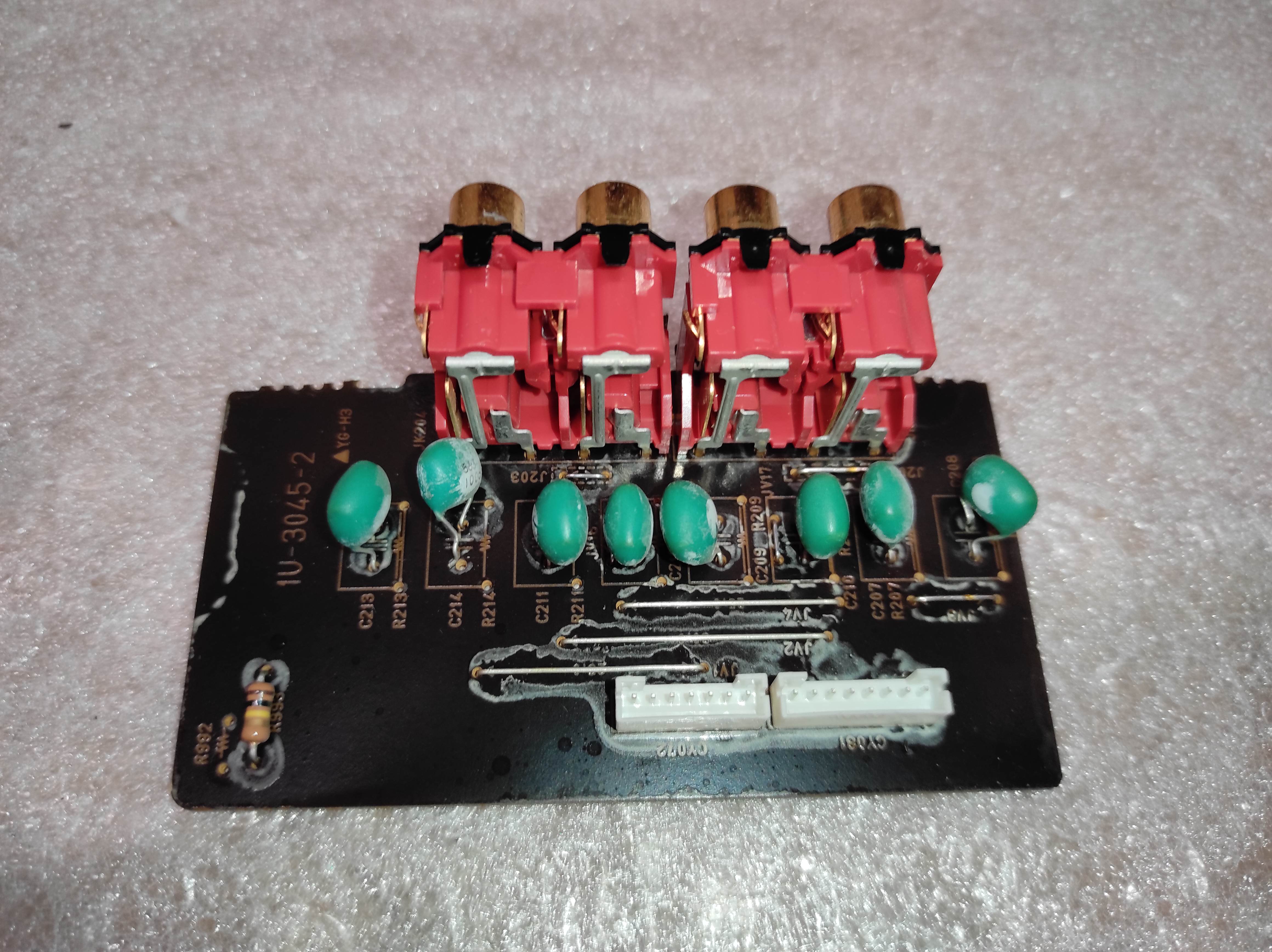 Denon - PMA-1500R RCA connectors PCB