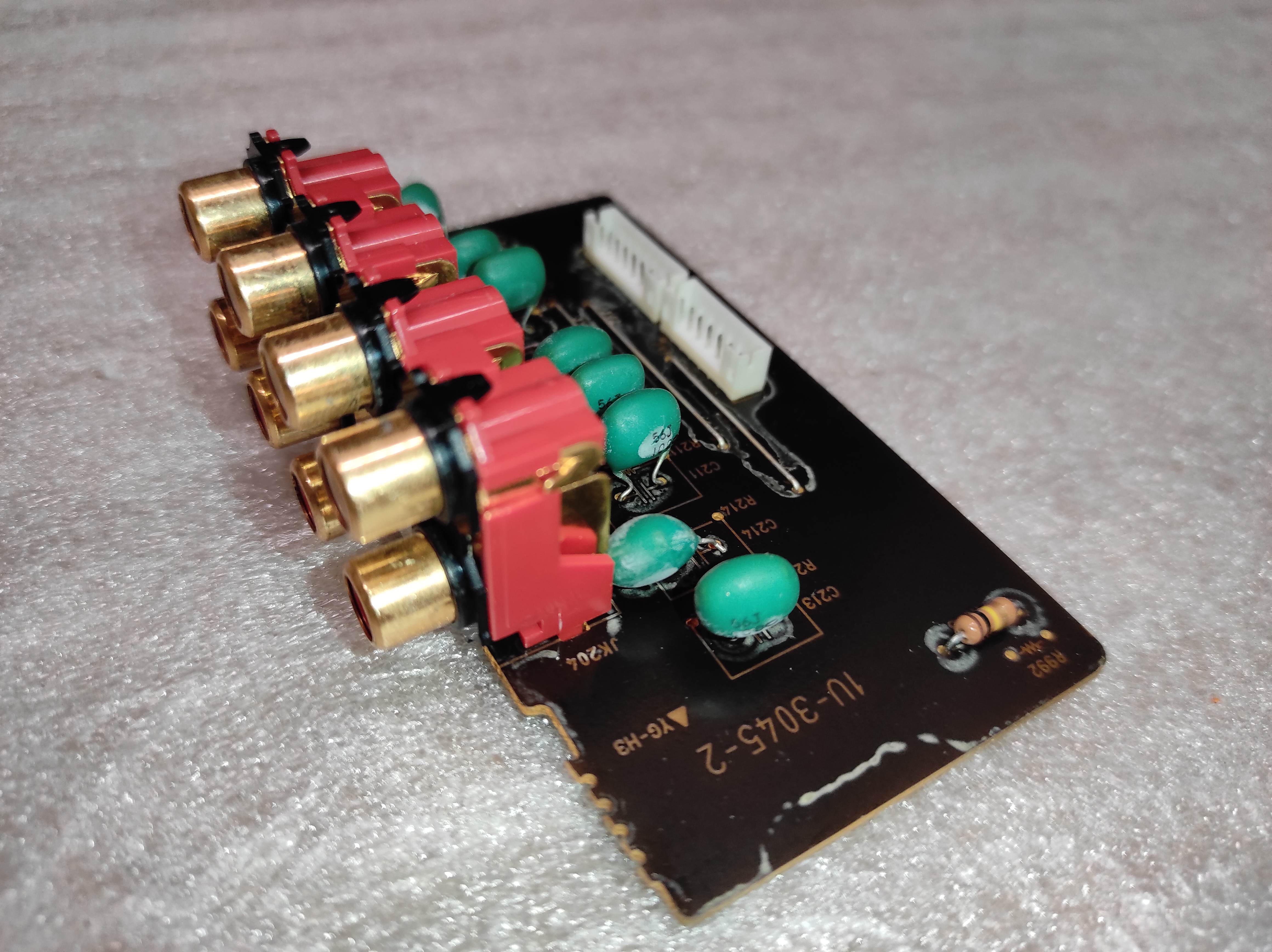 Denon - PMA-1500R RCA connectors PCB