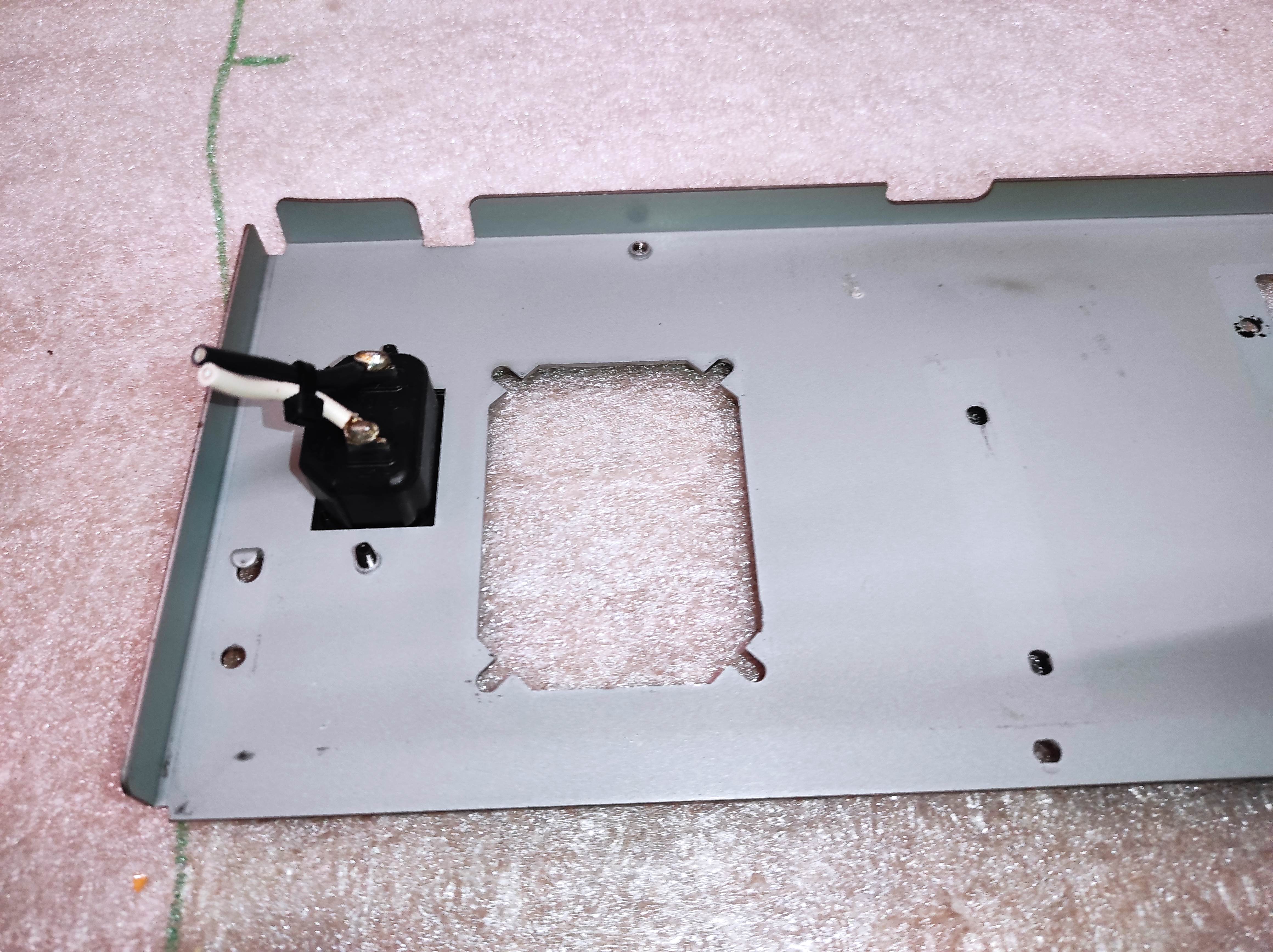 Denon - PMA-1500R - rear panel, used