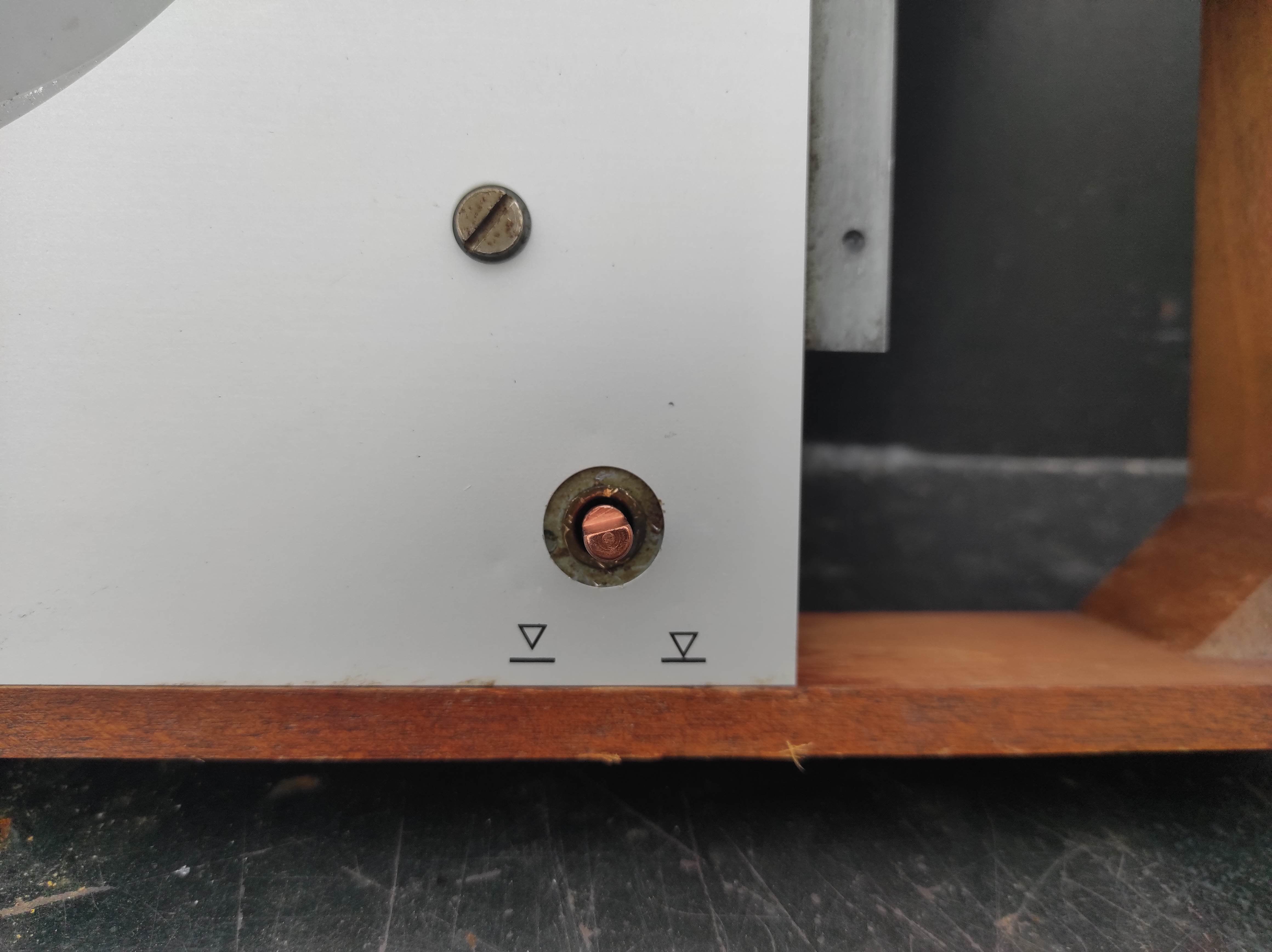 THORENS TD-150 MKII wood case with faceplate used
