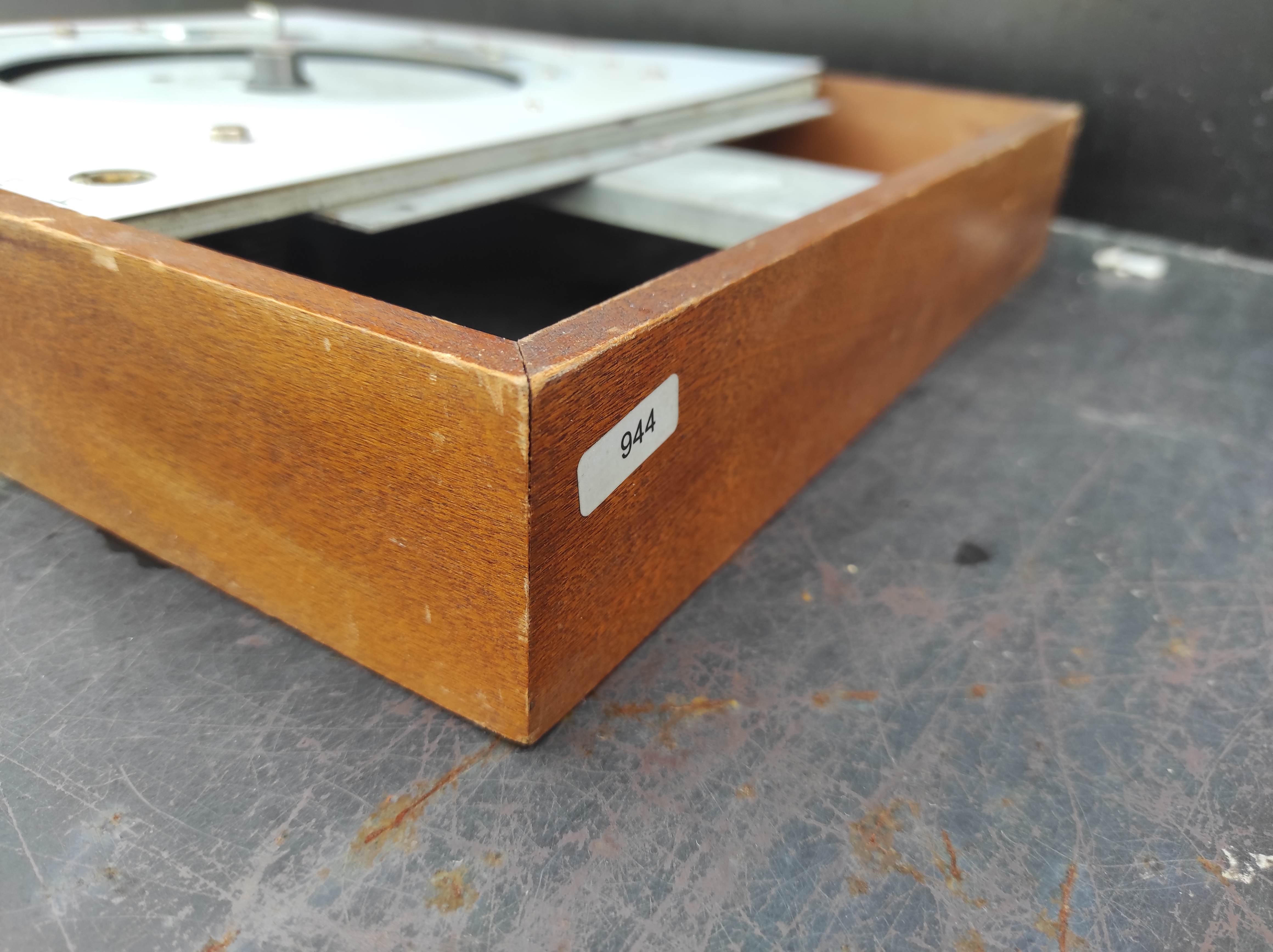 THORENS TD-150 MKII wood case with faceplate used