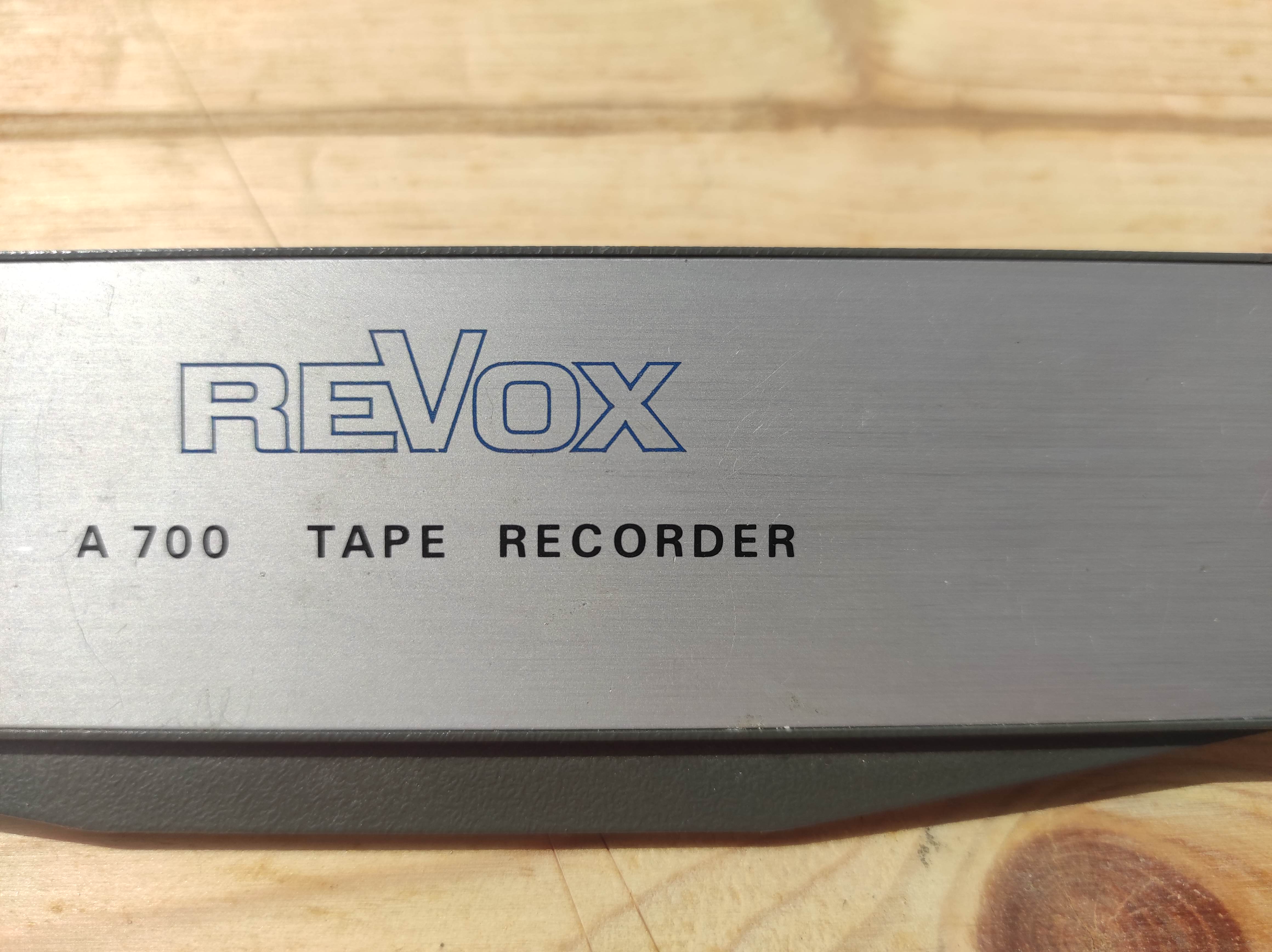 Revox A700 tape reel machine headblock cover #2