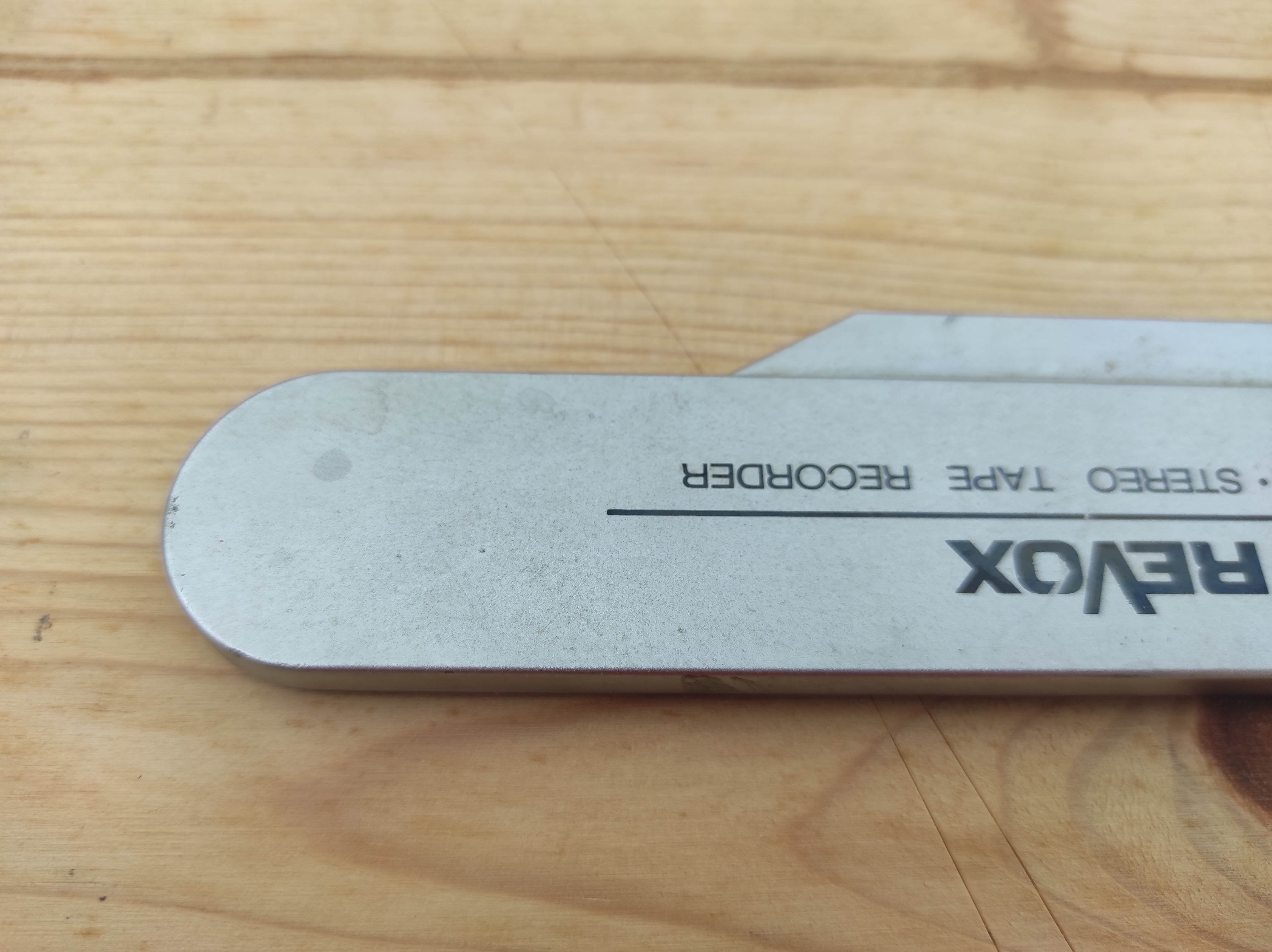 Revox B77 MK II tape reel machine headblock cover