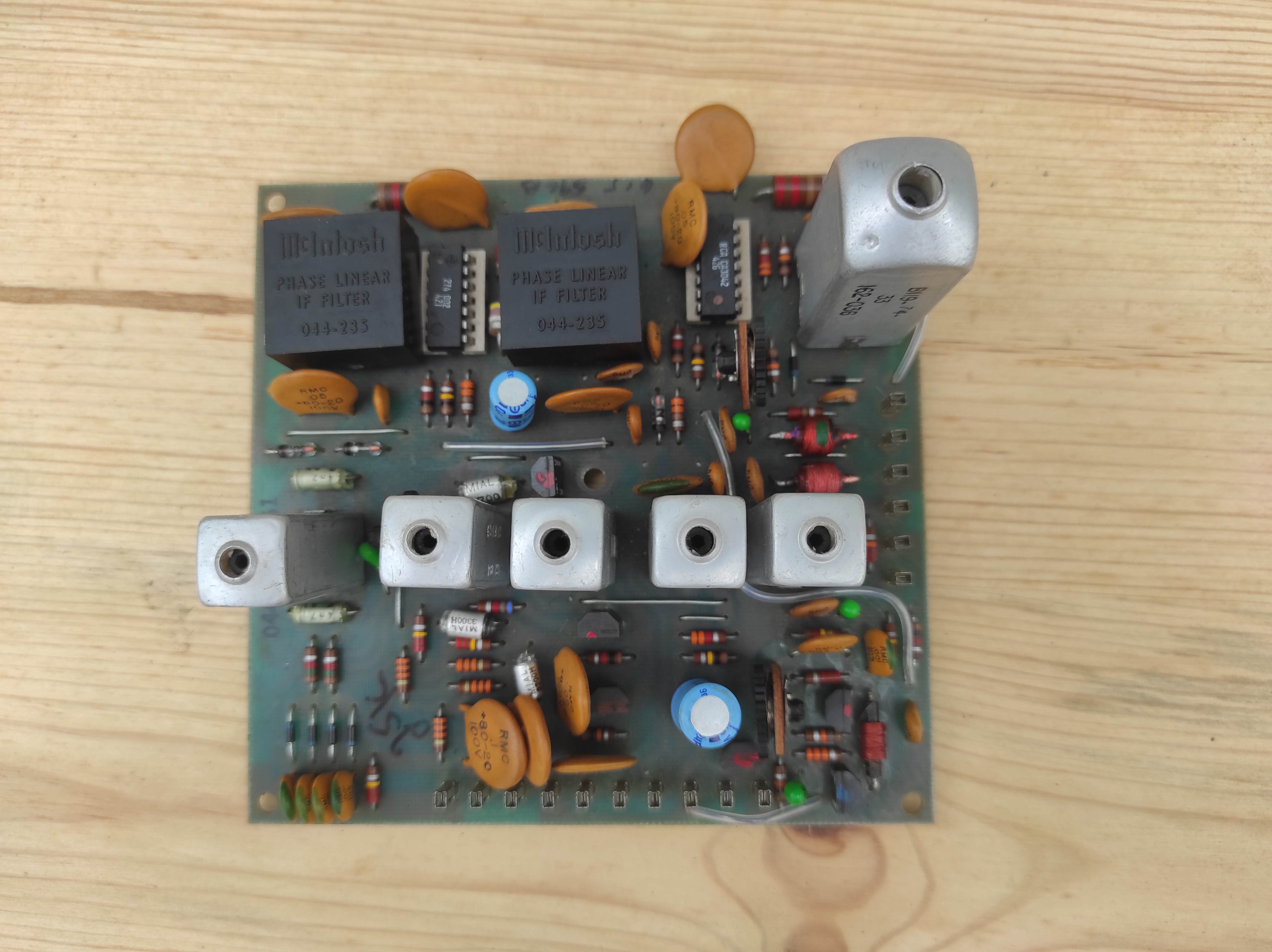 McIntosh 1900 vintage receiver IF MPX PCB 044443 not checked