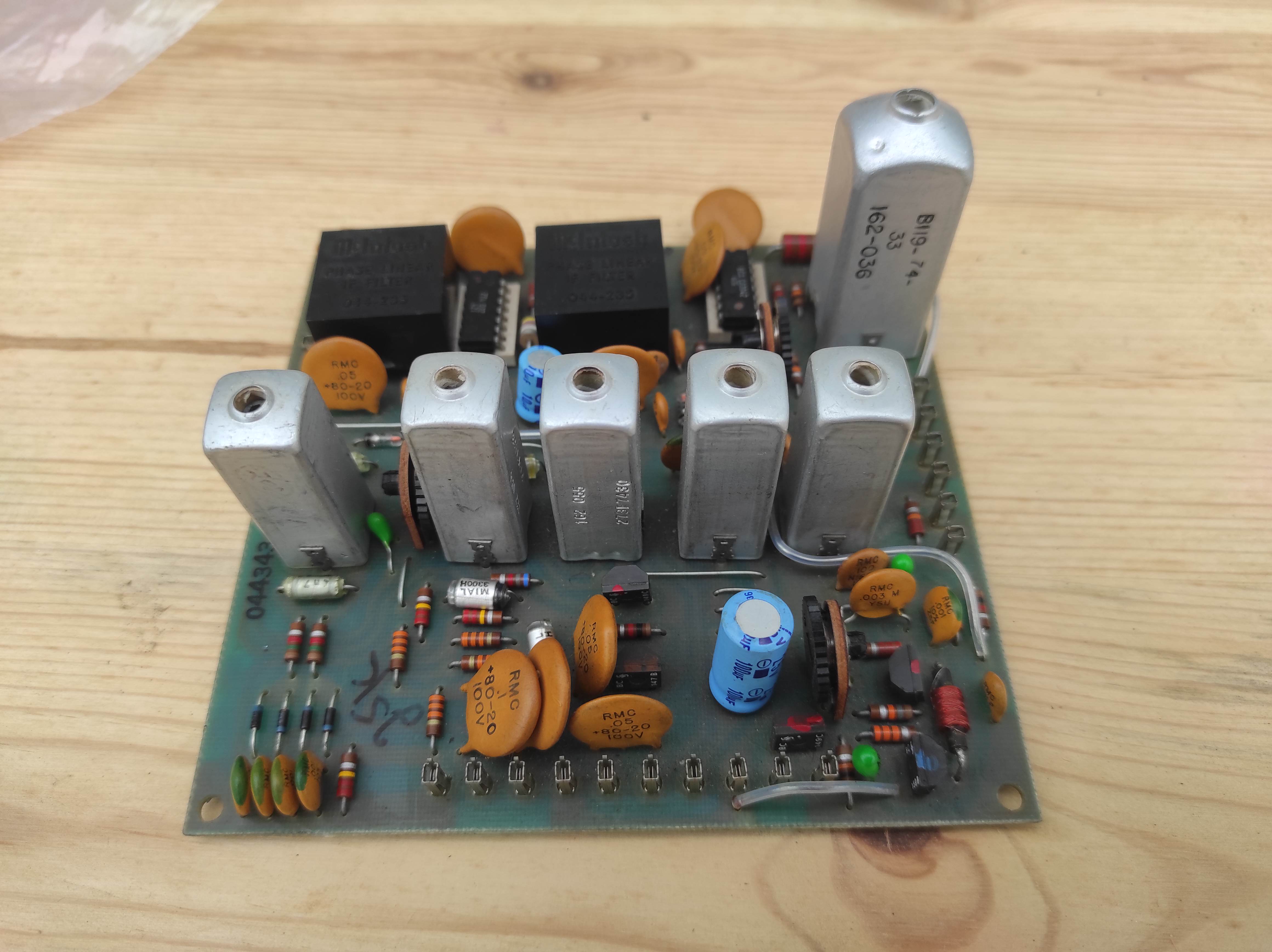 McIntosh 1900 vintage receiver IF MPX PCB 044443 not checked