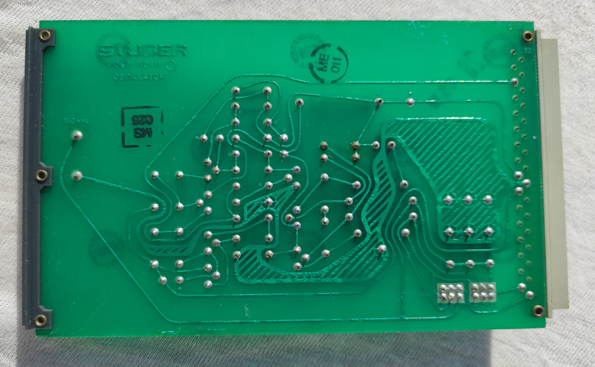 Studer ReVox B67 1.167.712-11 Oszillator PCB not tested, traces of corrosion