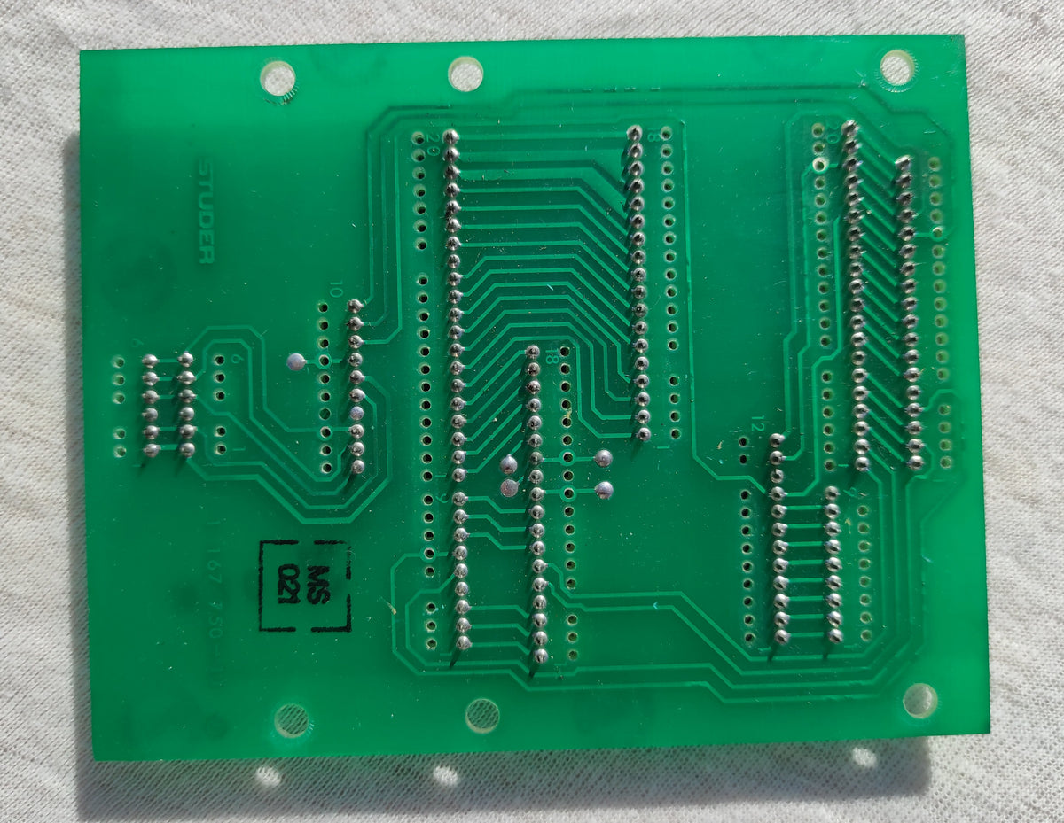 Studer ReVox B67 interconnection 1.167.750-11 PCB not tested #3