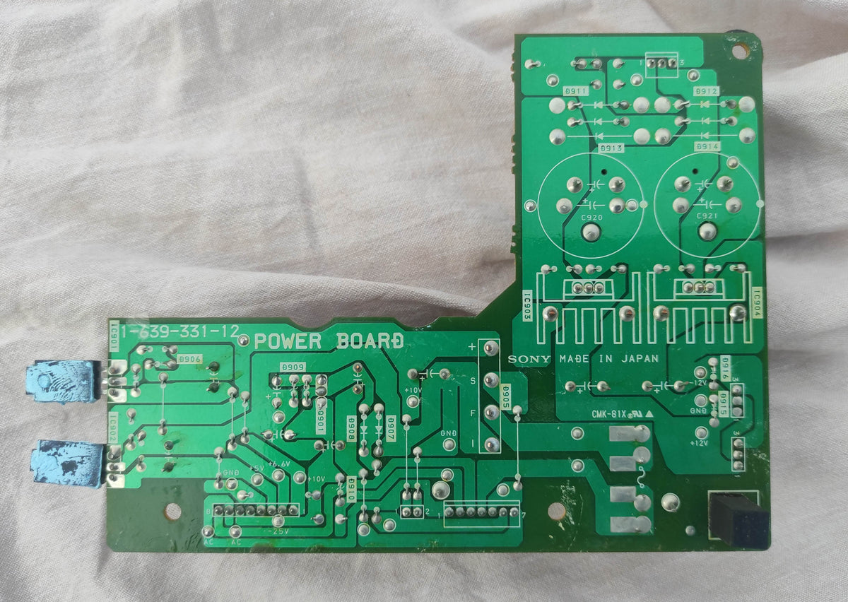 SONY DTC-670 DAT power supply PCB not checked