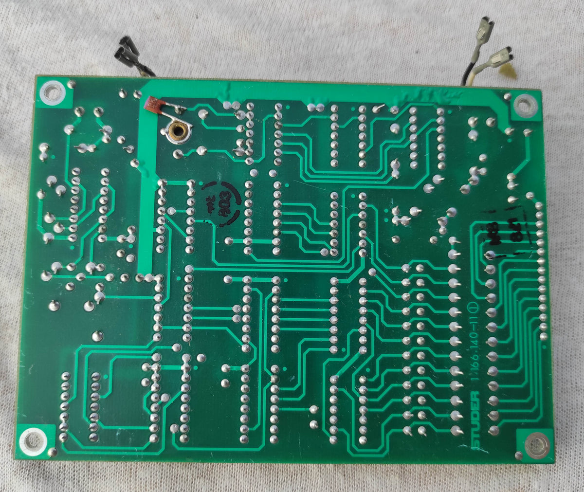 ReVox B760 1.166.140-11 synthesizer PCB, not tested, traces of corrosion #1