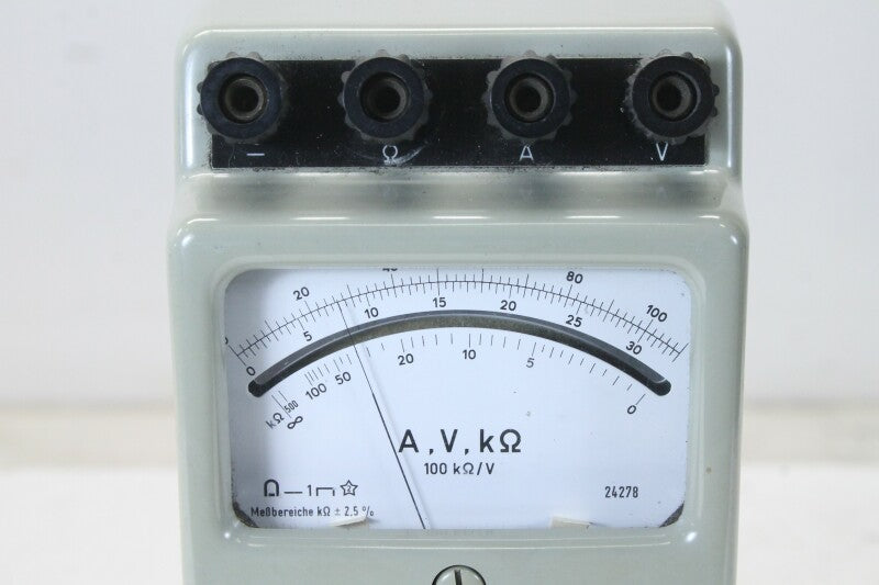 AEG Ampere, Volt and Kilo Ohm Meter