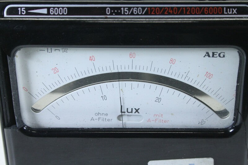 AEG LUX Meter - Light Meter (DAMAGED)