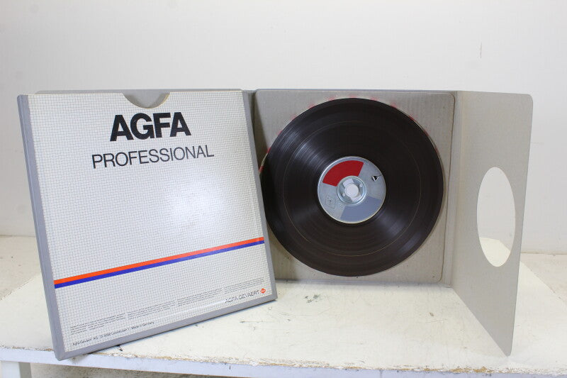 Agfa Lot of 4 PEM 468 1/4" Tapes in Box