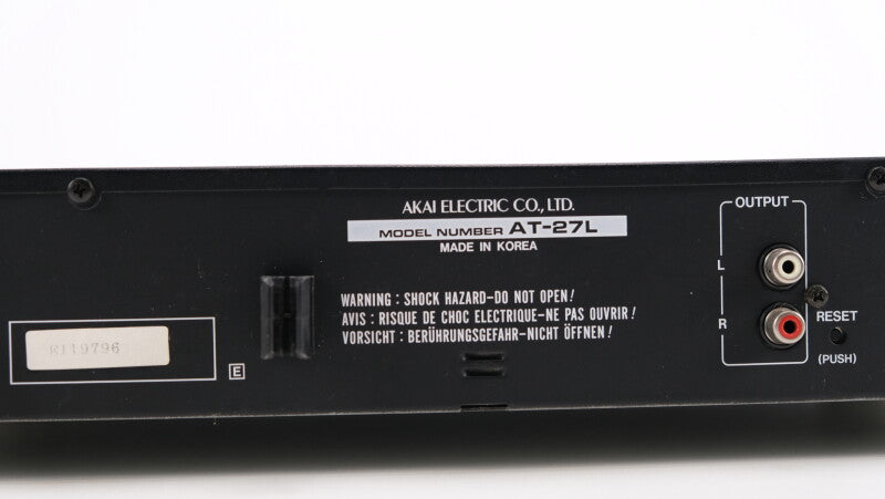 Akai ATL-27L Tuner