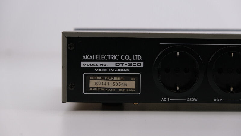 Akai DT-200 - Zilver - Audiotimer
