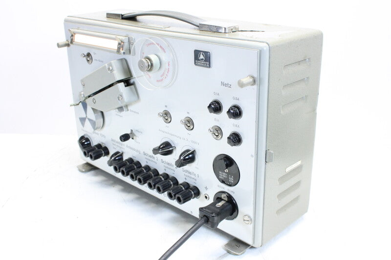 Albiswerk Zurich A.G. Tube Impulse Recorder for Metallic Paper Band with ECC85