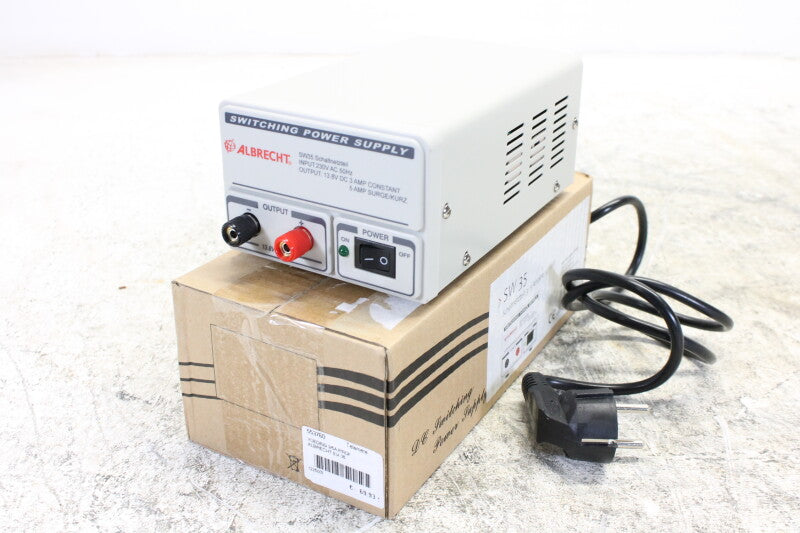 Albrecht Switching power supply SW35 220v to 13.8v in box