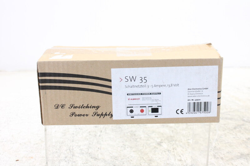 Albrecht Switching power supply SW35 220v to 13.8v in box