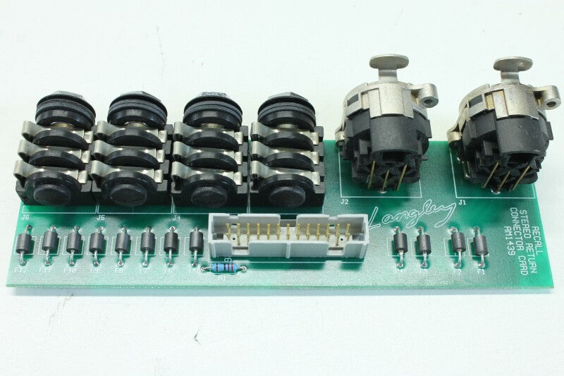 Amek Amek/Langley AM1439 Stereo Return Connector Card/PCB