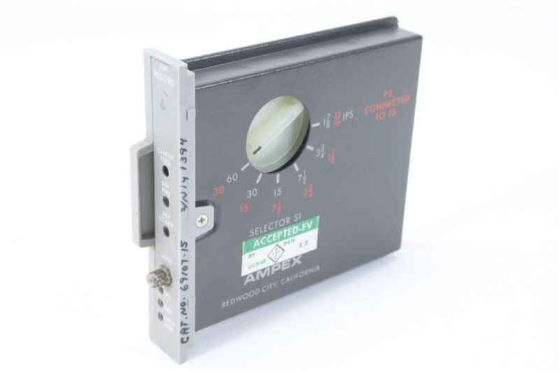 Ampex F.M. Record (No. 1)