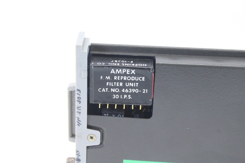 Ampex F.M. Reproduce Filter Unit 30 I.P.S. (No. 1)