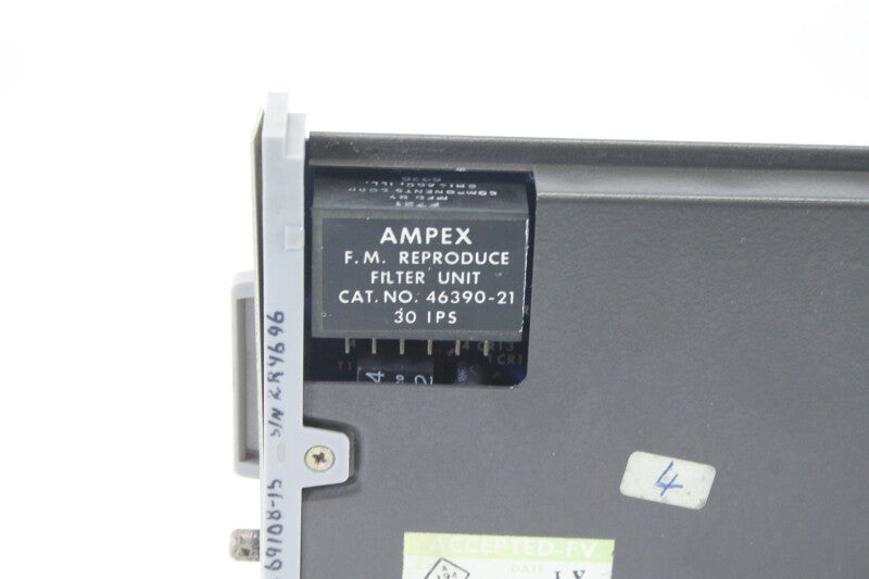 Ampex F.M. Reproduce Filter Unit 30 I.P.S. (No. 4)