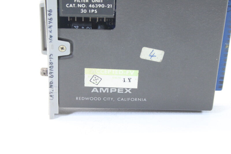Ampex F.M. Reproduce Filter Unit 30 I.P.S. (No. 4)
