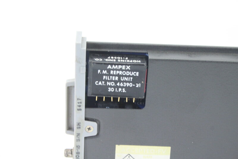 Ampex F.M. Reproduce Filter Unit 30 I.P.S. (No. 5)